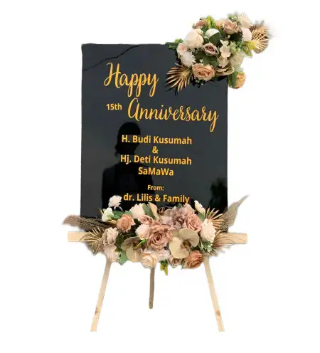 Papan Bunga Akrilik Ilir Timur I